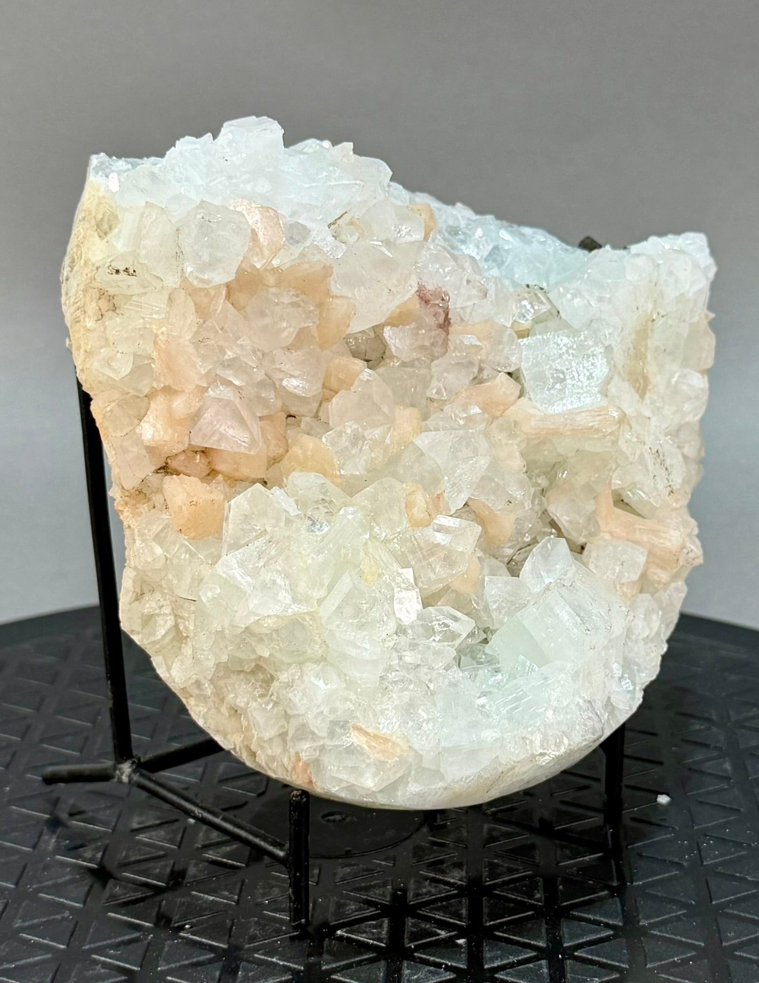 Apophyllite and Stilbite Cluster - 2