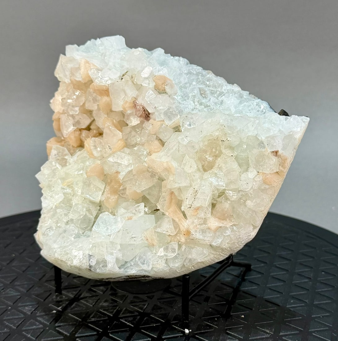 Apophyllite and Stilbite Cluster - 3