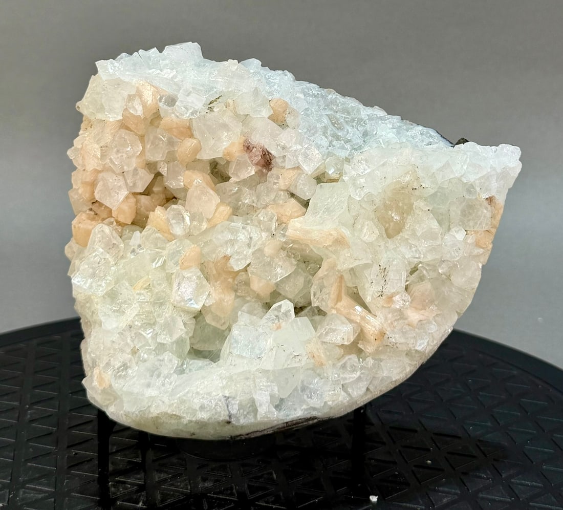 Apophyllite and Stilbite Cluster - 6