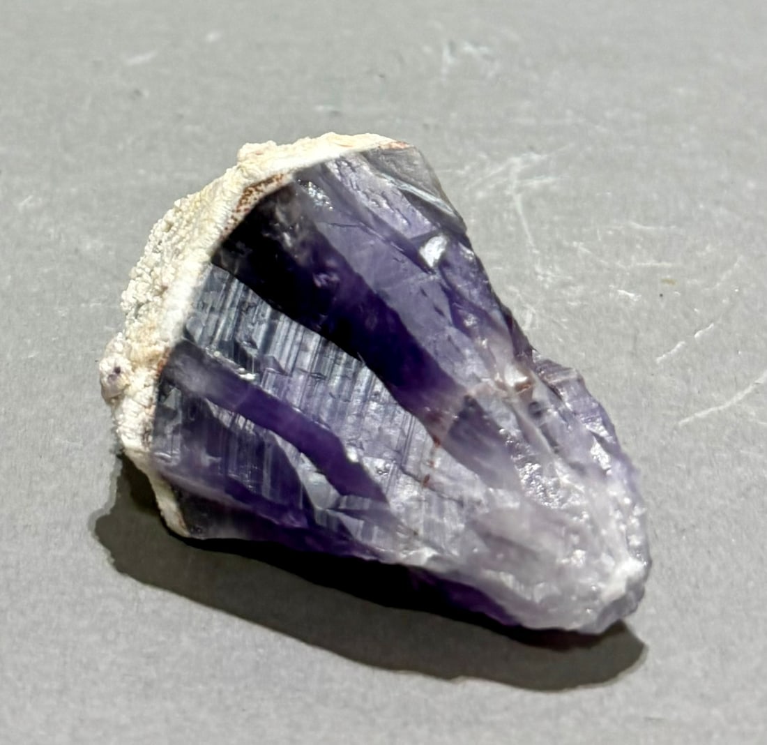 Small Atomic Amethyst Crystal Point - 4