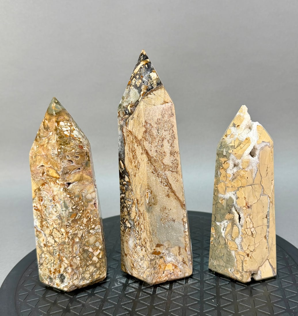 3 Jasper Obelisks - 2