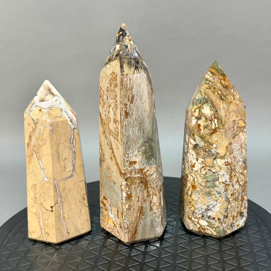 3 Jasper Obelisks - 5