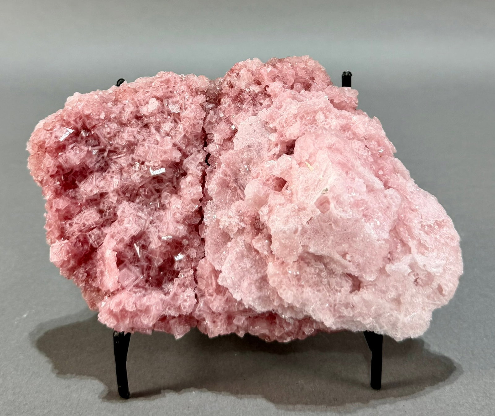 Pink Halite Cluster - 4
