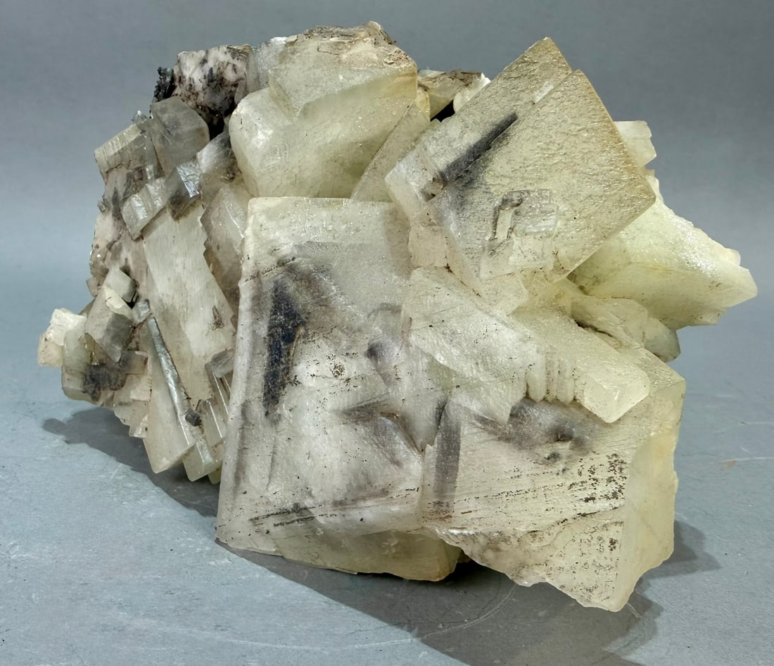 Cubic Calcite Crystal Cluster - 4
