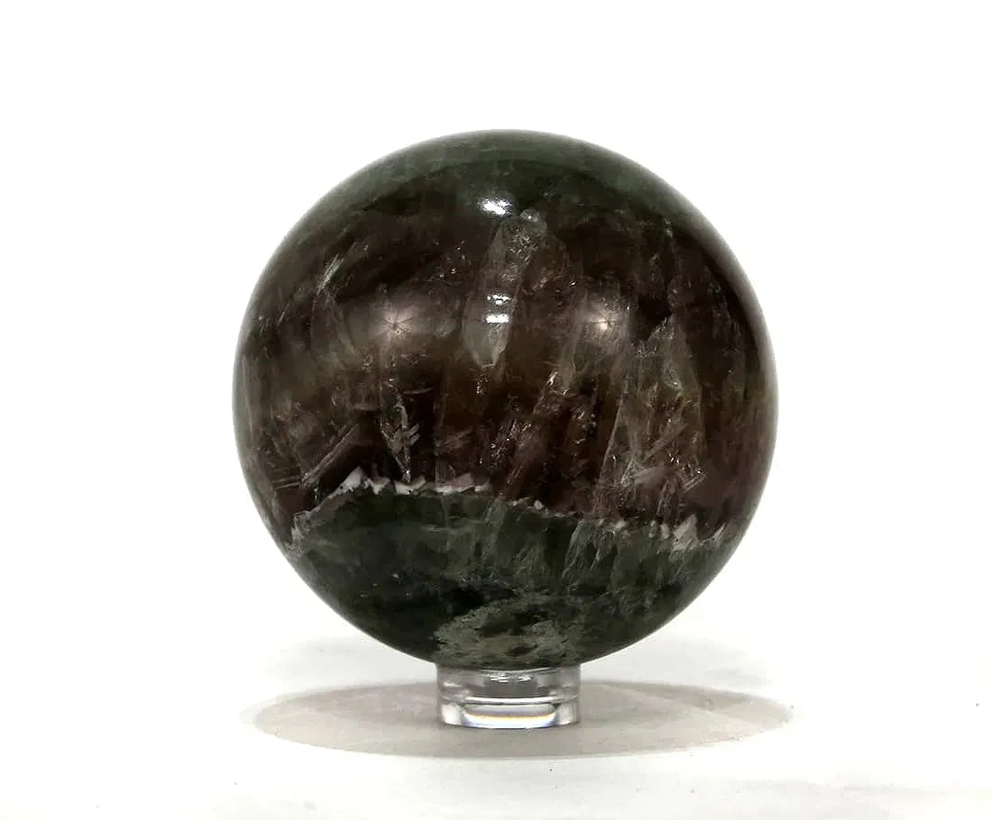 Two Polished Fluorite Spheres - 2