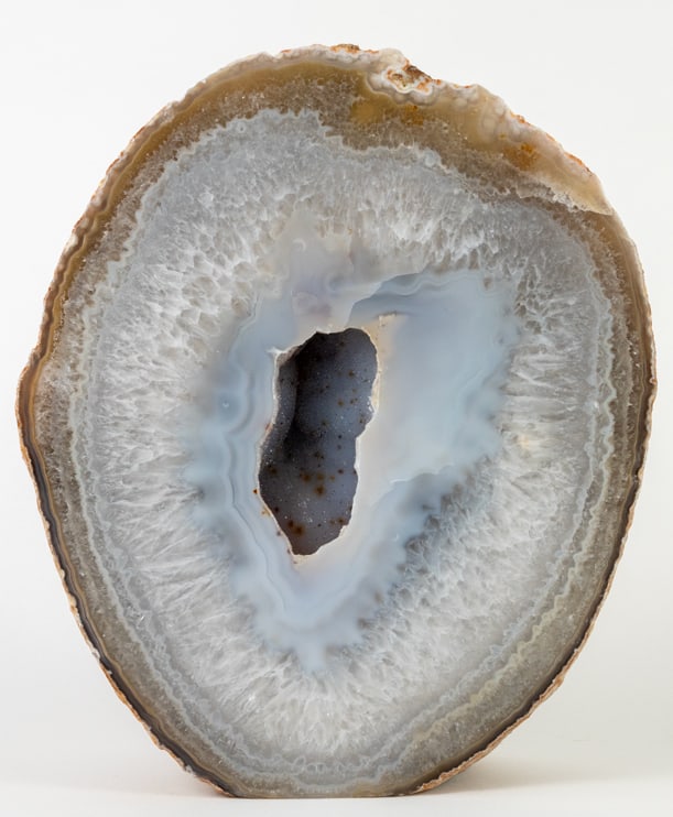 Large Polished Agate Geode Slab (1 of 2)