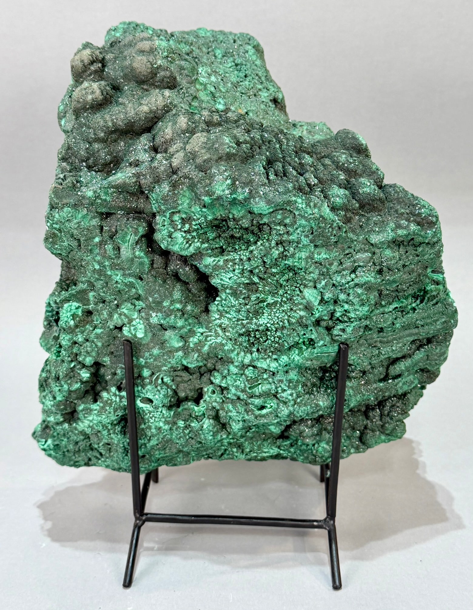 Large Botryoidal Malachite Formation - 10