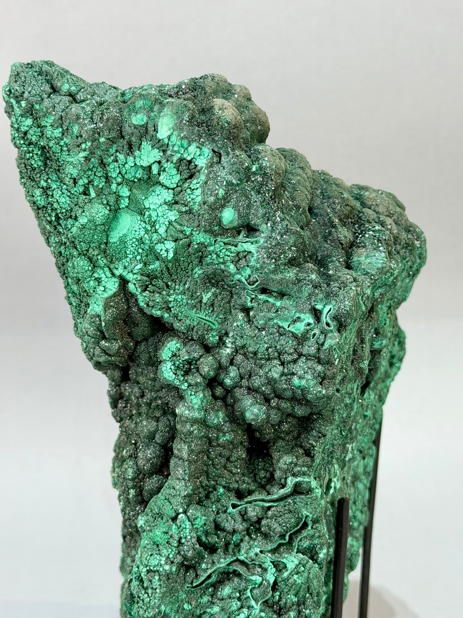Large Botryoidal Malachite Formation - 13