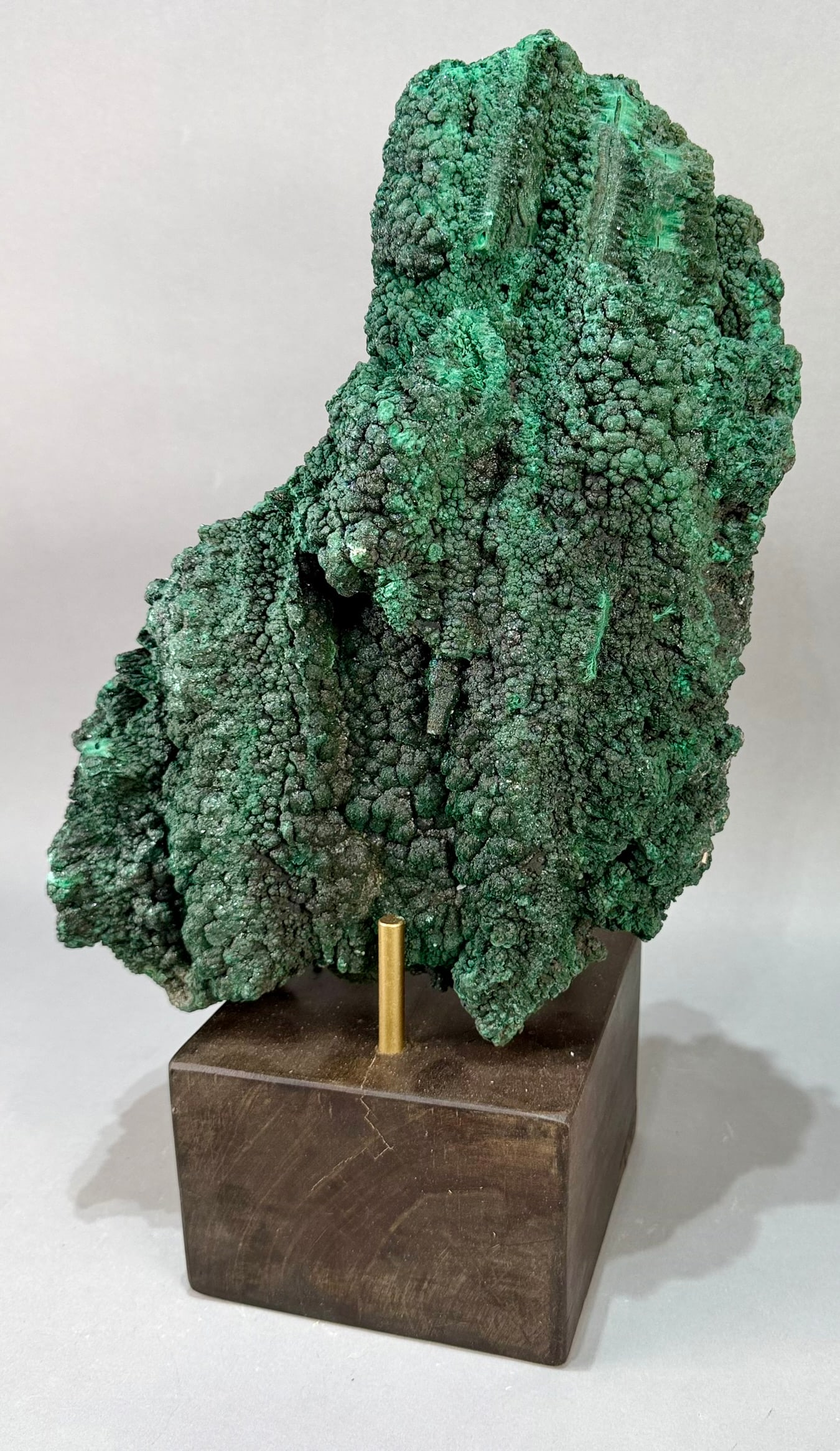 Large Botryoidal Malachite Stalactite Formation - 6