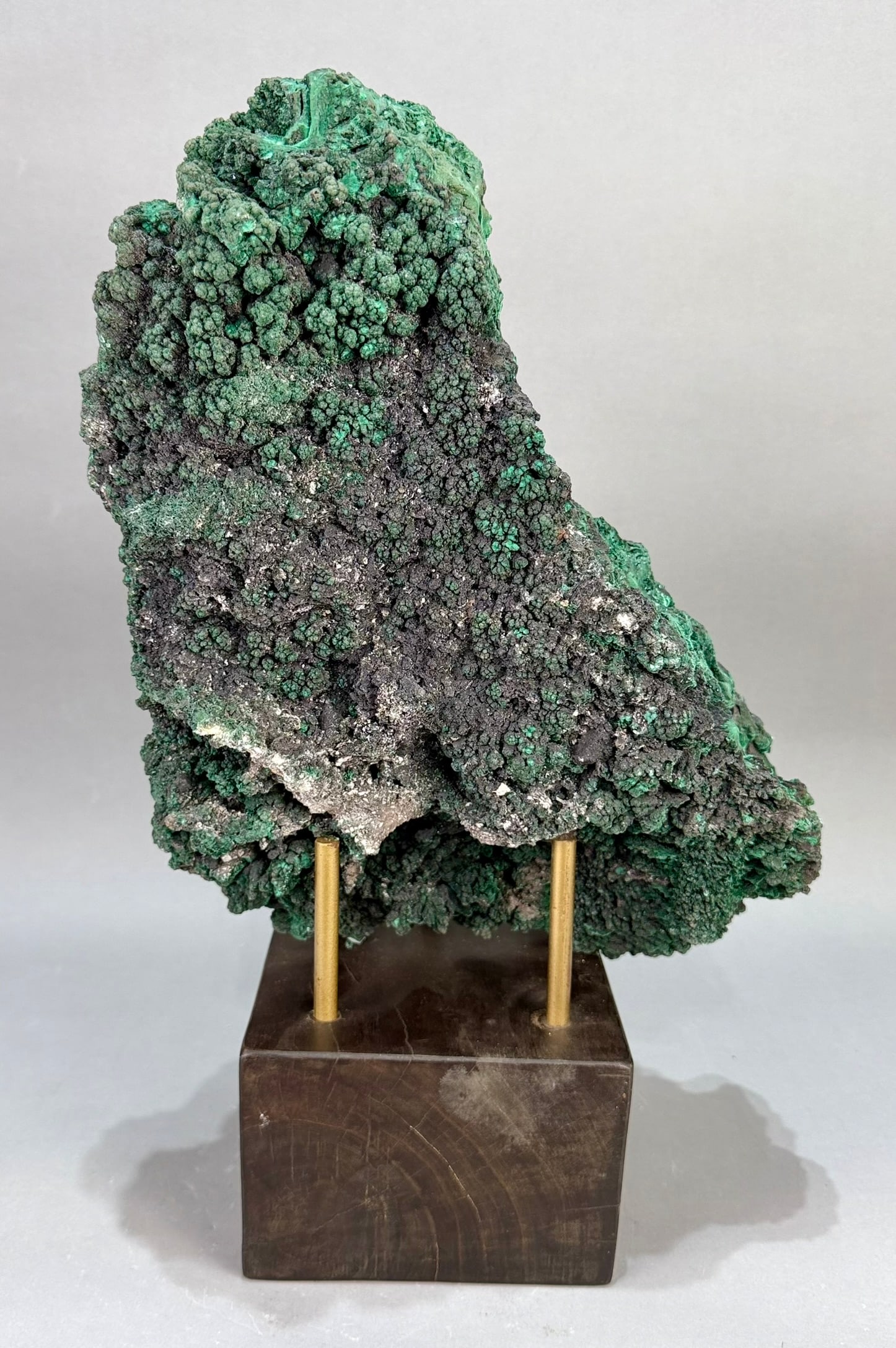 Large Botryoidal Malachite Stalactite Formation - 9