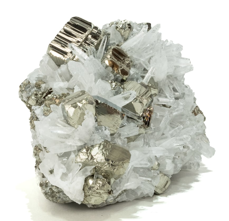 Top-notch Pyrite and Quartz Formation - 2