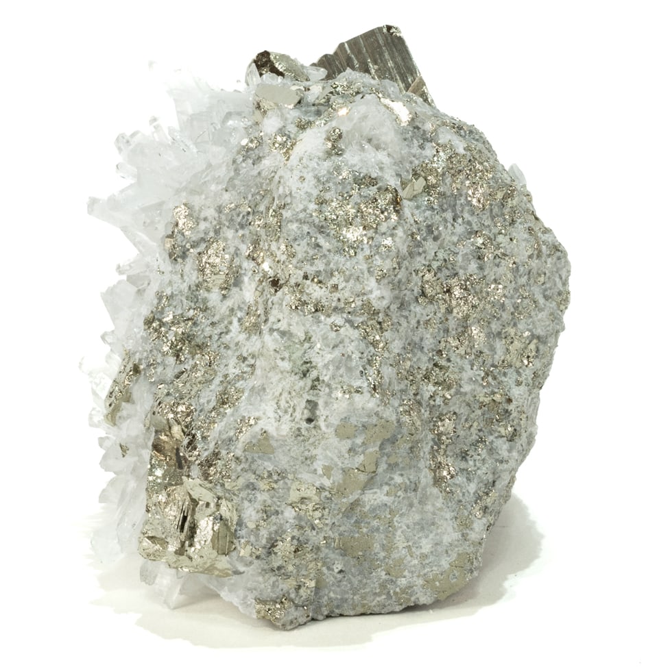 Top-notch Pyrite and Quartz Formation - 4