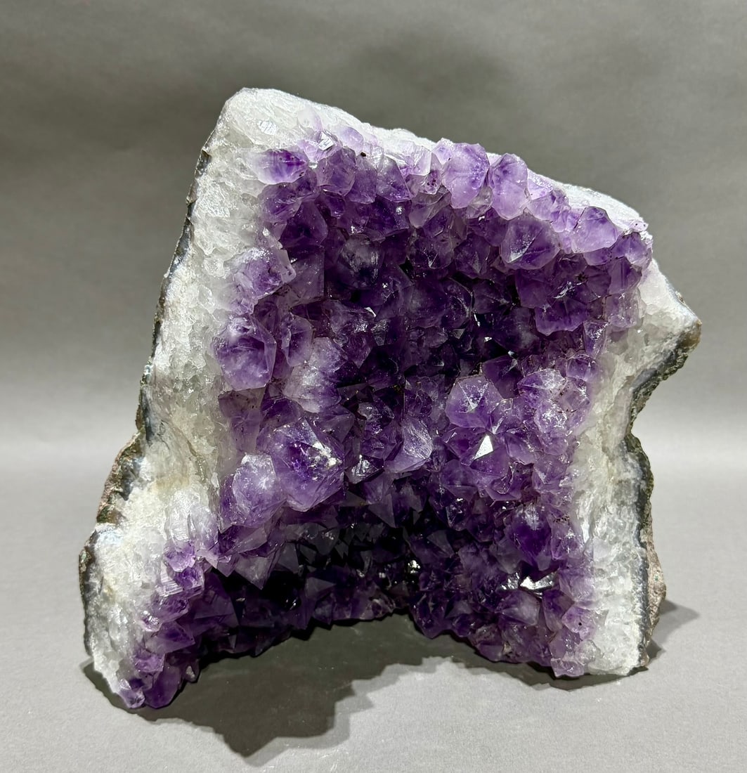 High Grade Amethyst Crystal Cluster - 3