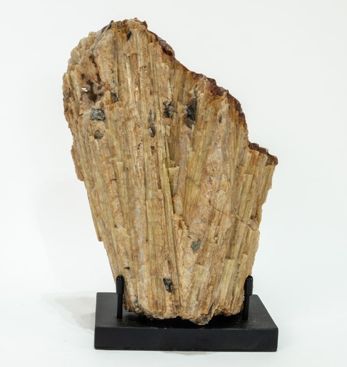 Large Yellow Tourmaline Formation: Large yellow tourmaline, mica and quartz formation. 9.75" x 7" x 4.5". 12 lbs, 8 oz.
