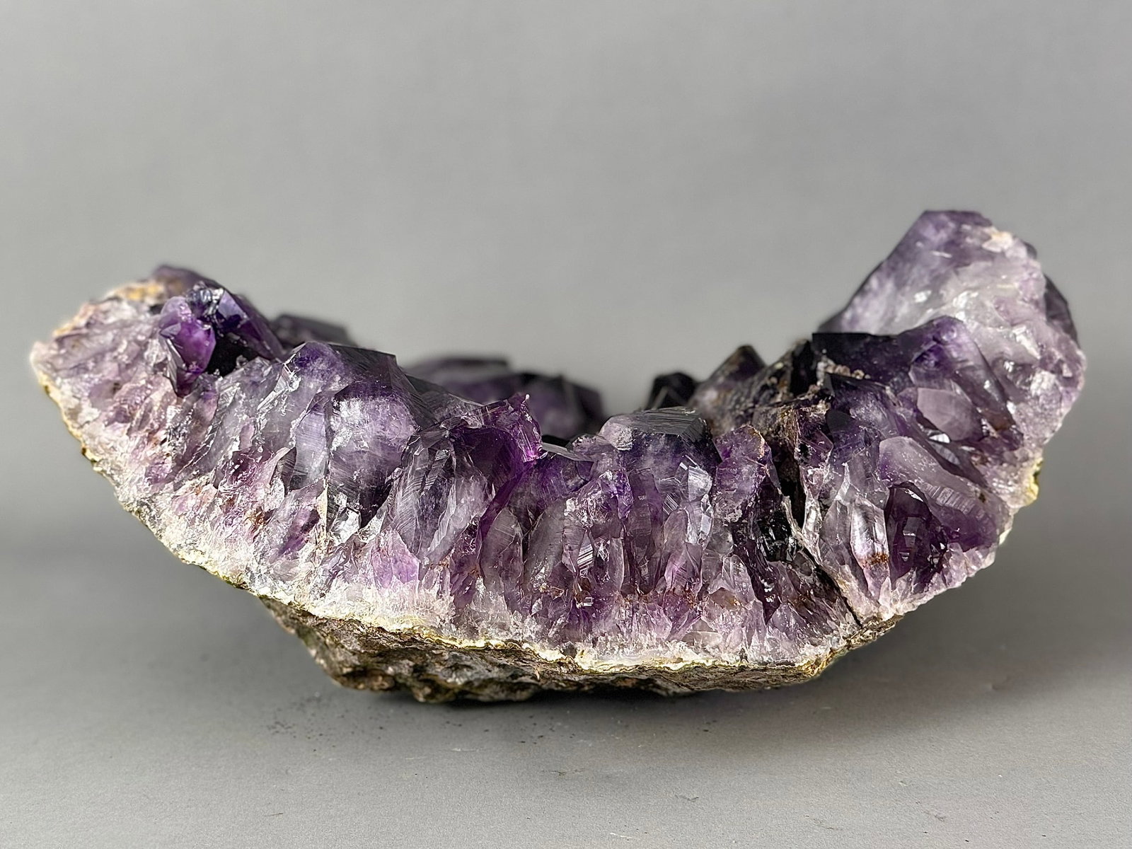 Large Amethyst Cluster Plate - 11