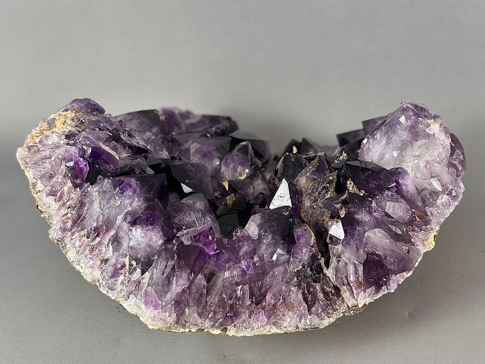 Large Amethyst Cluster Plate - 12