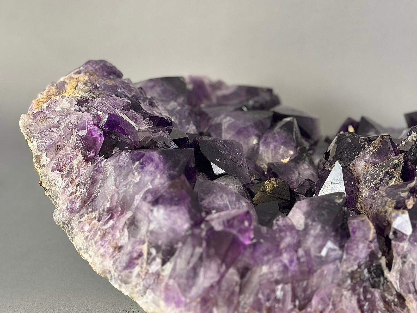 Large Amethyst Cluster Plate - 13
