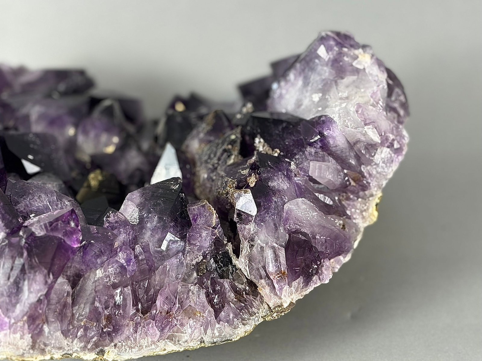 Large Amethyst Cluster Plate - 14