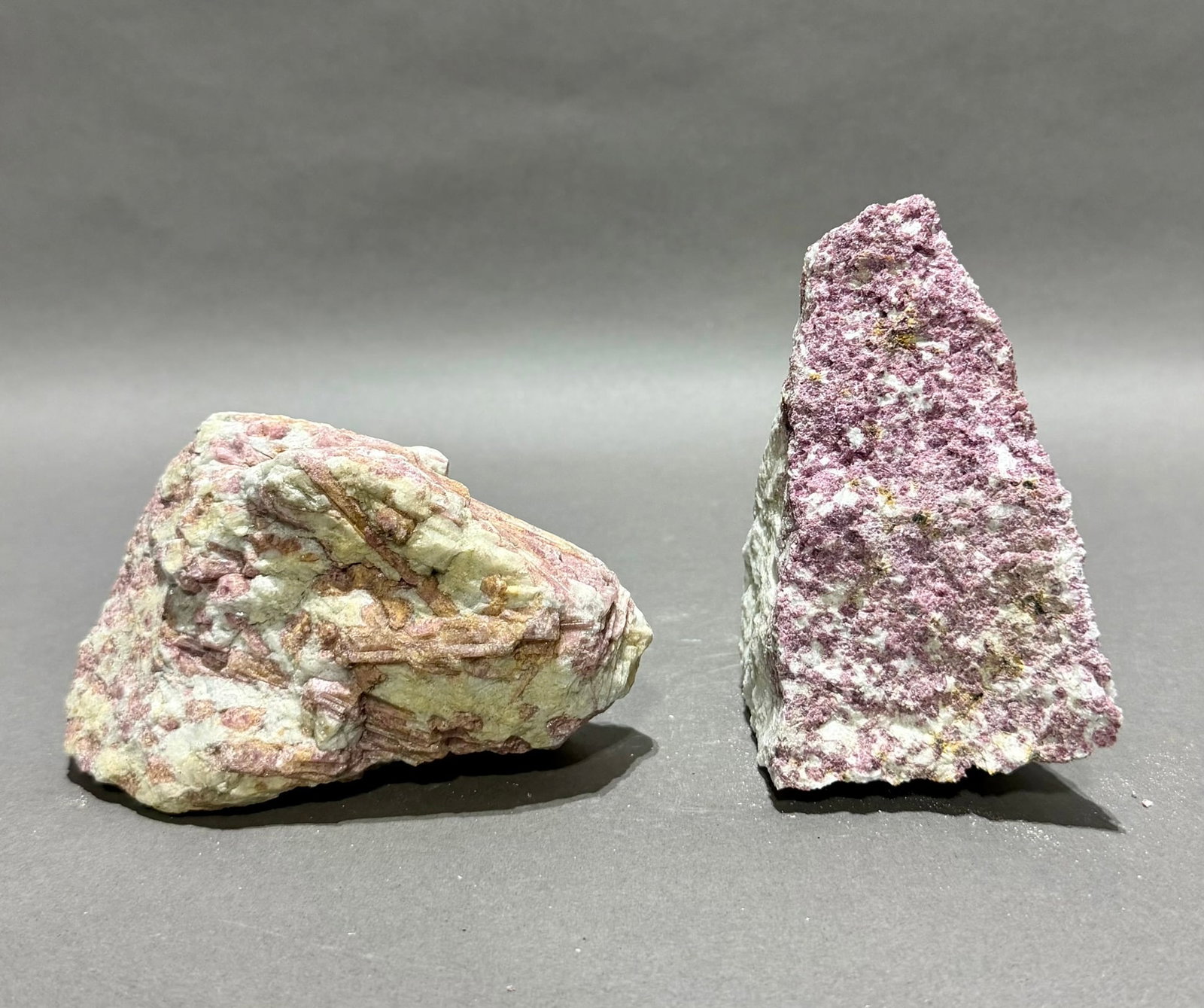 Two Tourmaline Specimens: Two tourmaline specimens from Brazil. 4 pounds total weight.