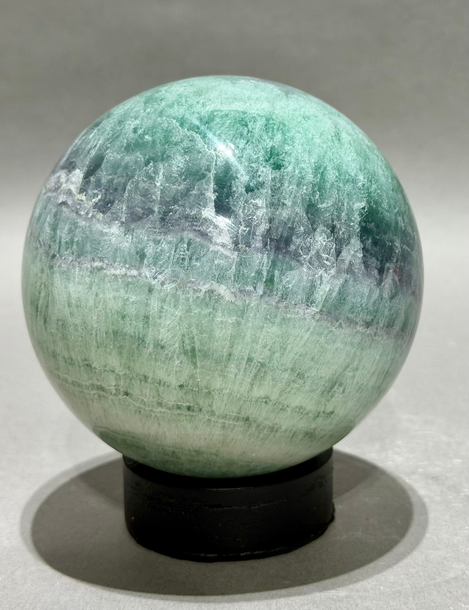 Polished Fluorite Sphere - 2