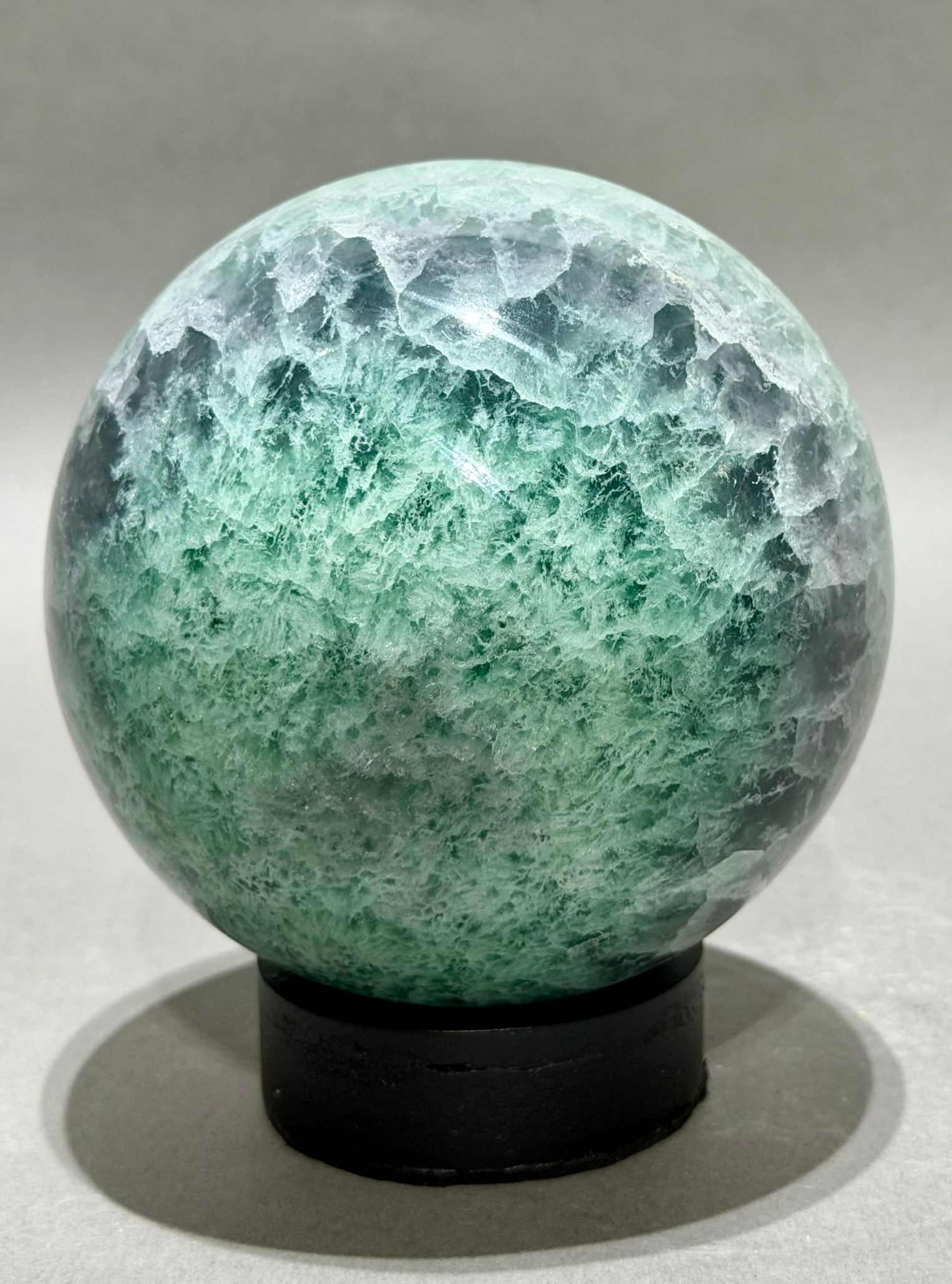 Polished Fluorite Sphere - 4