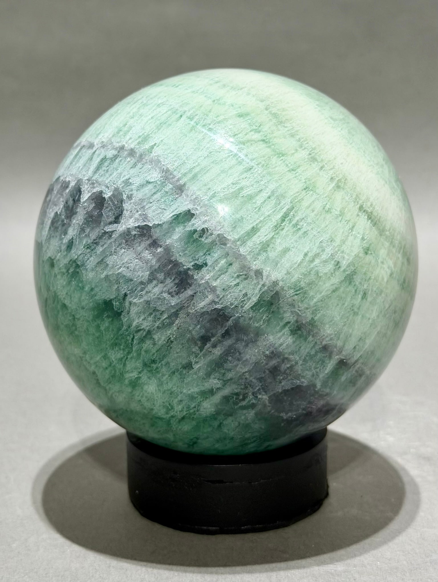 Polished Fluorite Sphere - 6