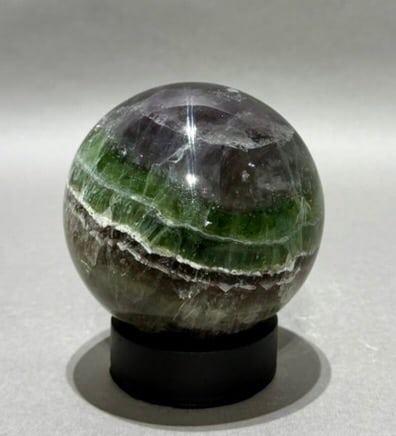 Polished Fluorite Sphere - 3