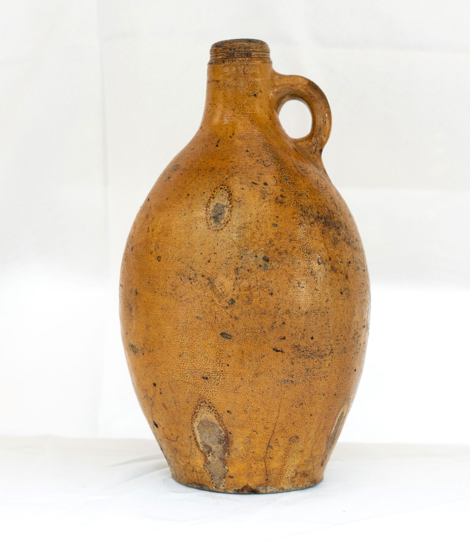Large 17th-C Early 18th-C Ovoid Bellarmine Style Jug. (1 of 5)