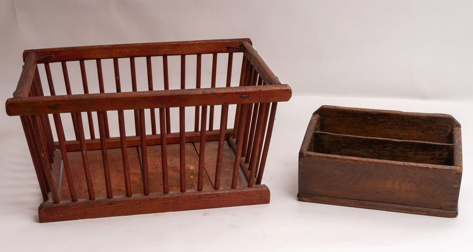 Lot of Two Antique Country Items. (1 of 4)