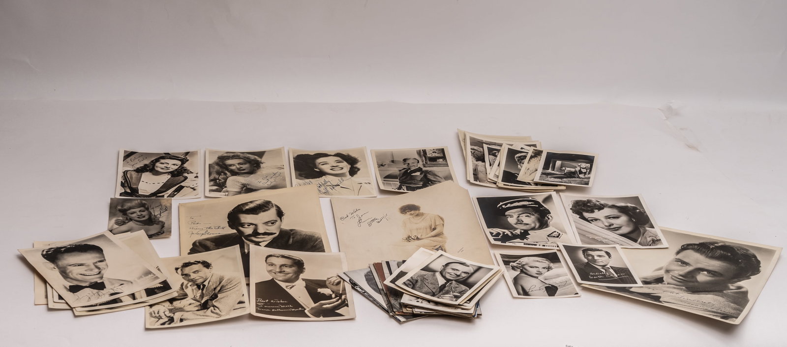 Pre 1950s Grouping of Hollywood Actor Photographs Several Signed. (1 of 6)