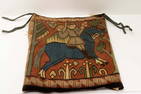 Early 20th-C Arts & Crafts English Needlework Textile.