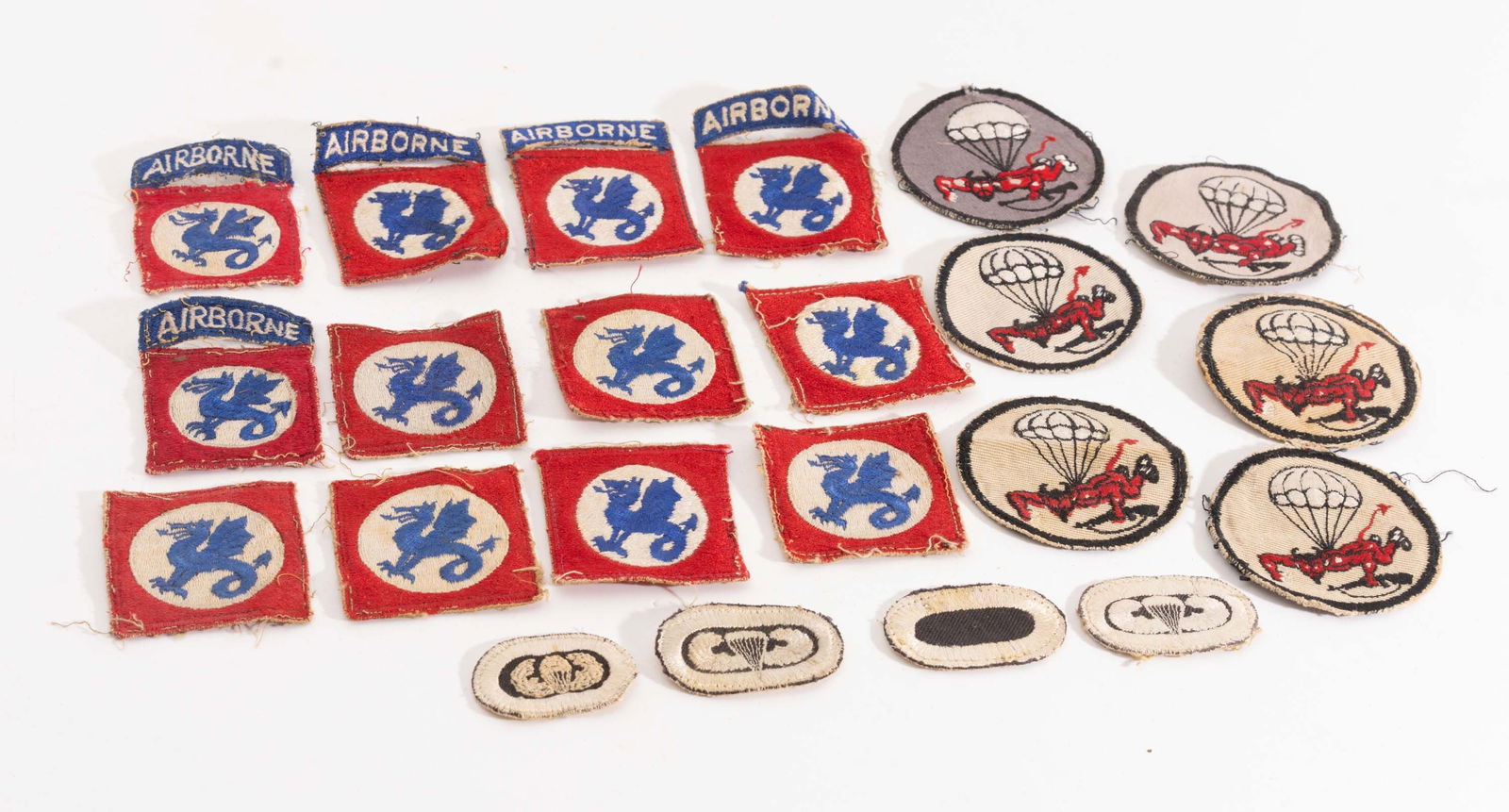 Scarce WWII Era U.S. Army 508th Airborne Patches. (1 of 2)