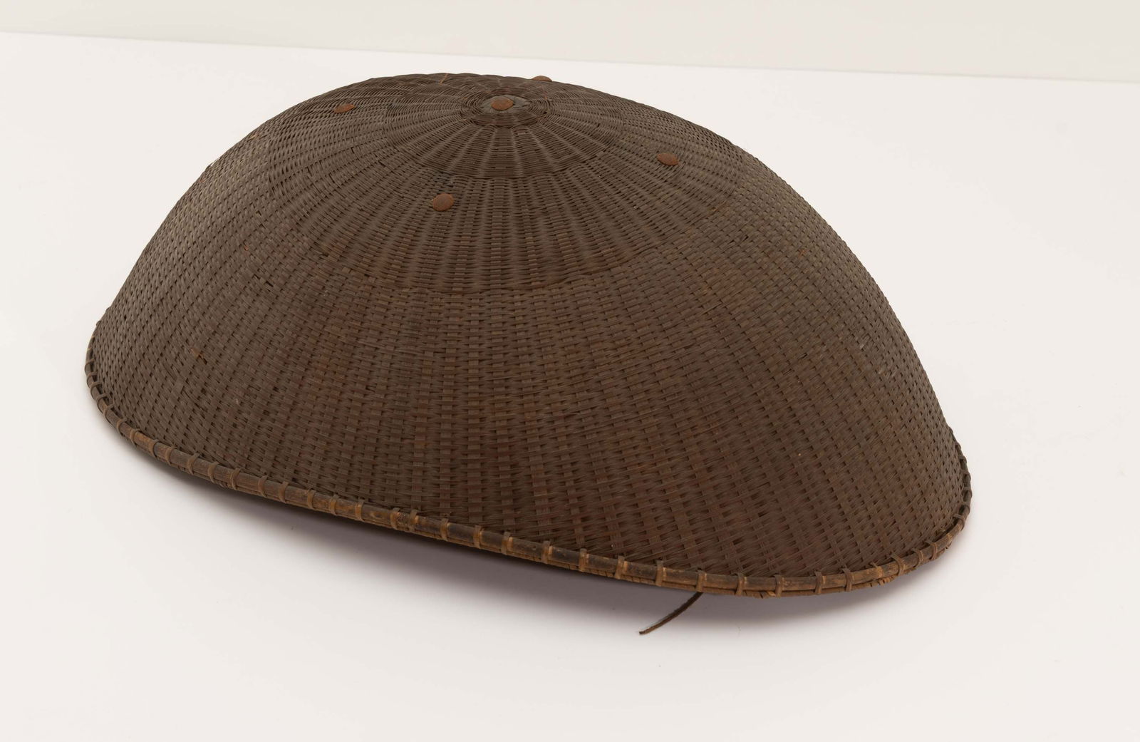 Vietnam Era Viet Minh or Cong Basketry Helmet. (1 of 7)