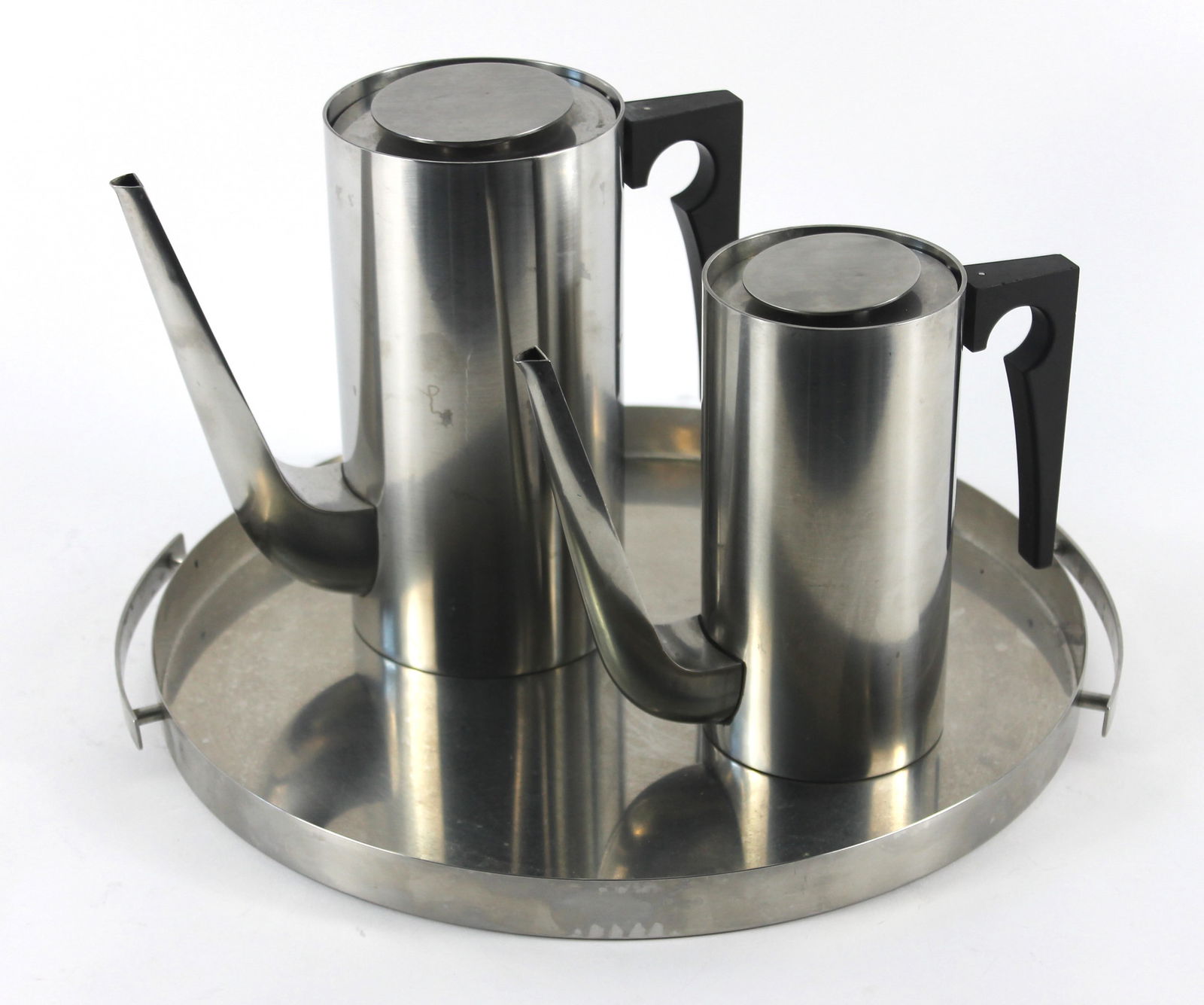 3PC Arne Jacobson For Stelton Coffee Tea Service (1 of 9)