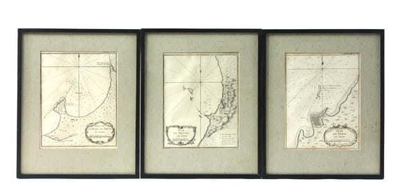 3PC Jacques-Nicolas Bellin Syria Maps