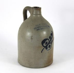 New York Stoneware Co. 1 Gallon Crock Jug