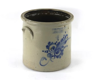 Ottman Bros. & Co 4 Gallon Stoneware Crock