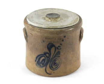 F.T. Wright & Son 1 Gallon Stoneware Crock
