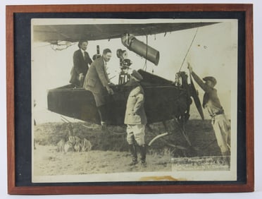 Howard Hughes Hells Angels Filming Photograph