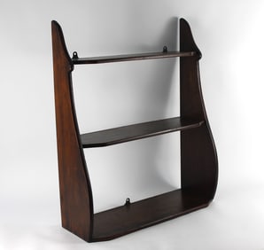 19C Whale Tail Wall Shelf