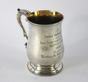 Walter & John Barnard Silver Presentation Cup