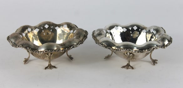 PR Mauser Mfg Co Sterling Silver Bowls