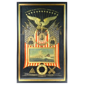 LG 1907 Great White Fleet Commemorative Silk