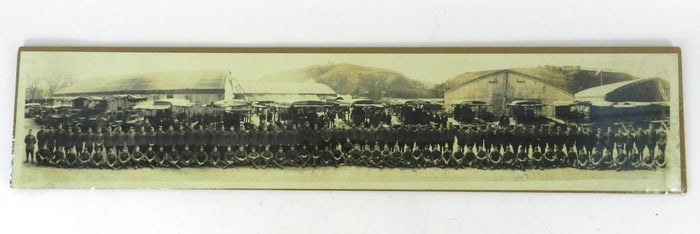 WWI Yard Long Photo General Hay & Staff France