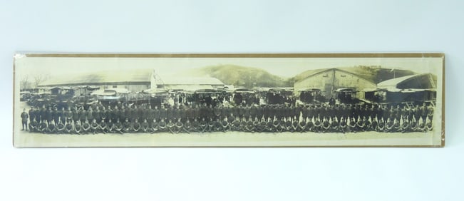 3rd Army WWI Photo Yard Long Mobil Repair Unit