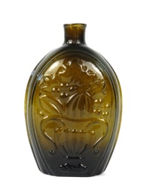 19C Double Sided Cornucopia Flask Bottle