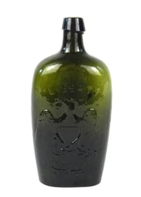19C Wellington Liberty Eagle Flask Bottle