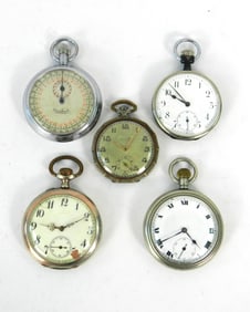 5PC Antique German Military Watches