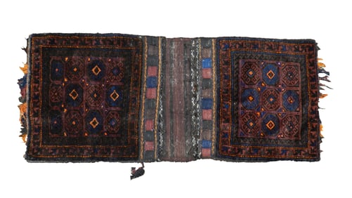 Antique Hand Woven Tribal Saddle Bags