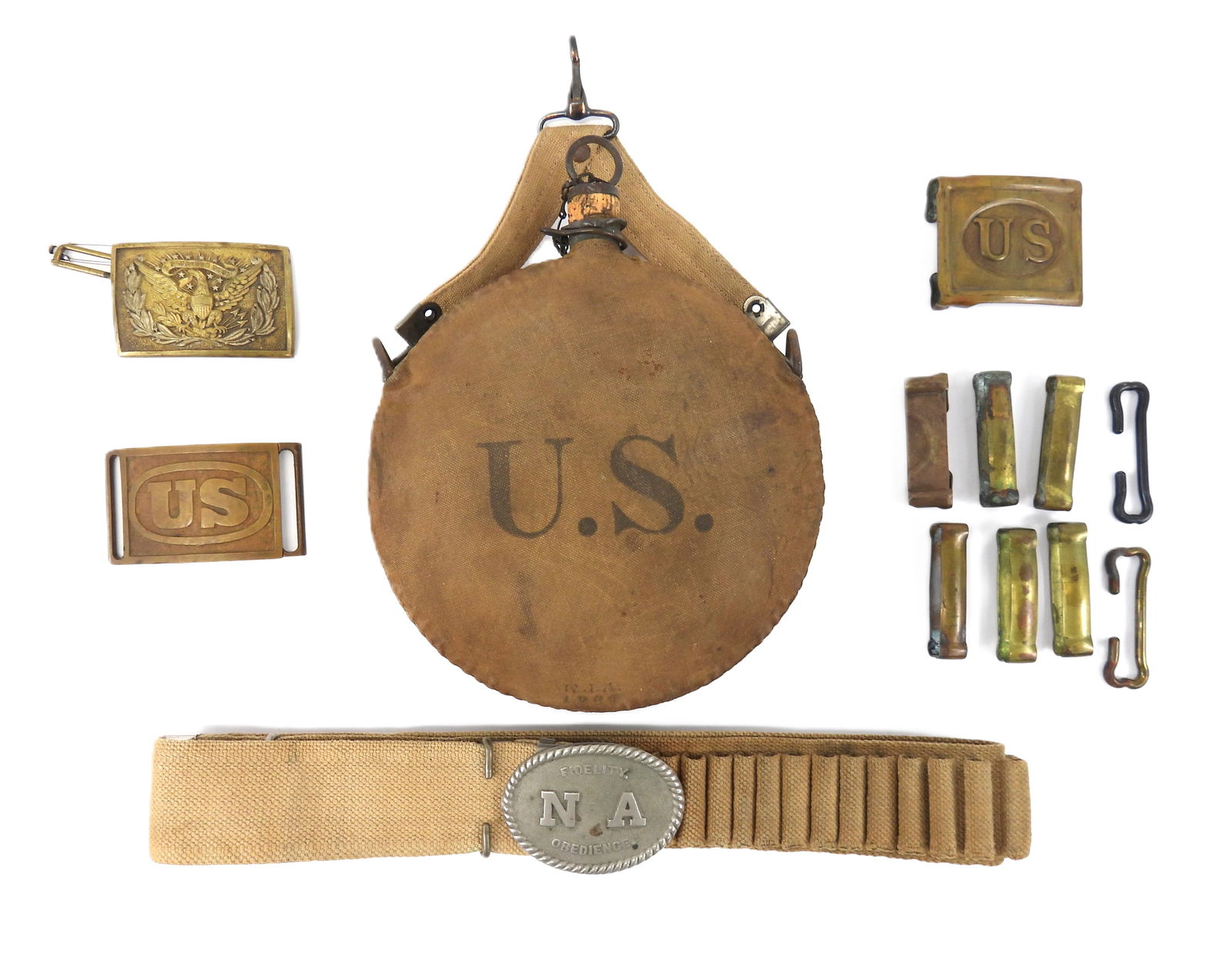 Group of Late 19th Century Military Items (1 of 13)